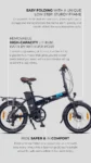 NCM London Folding E-Bike - 250w - 36v 15ah 540wh Battery - Size 20" (Matt Black)