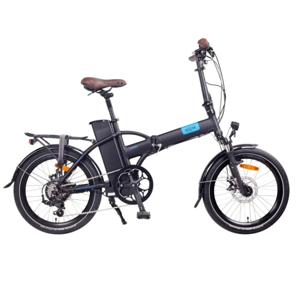 NCM London Folding E-Bike - 250w - 36v 15ah 540wh Battery - Size 20" (Matt Black)